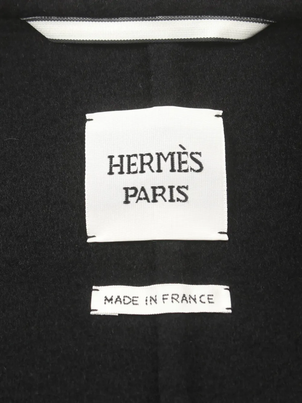 Pre-owned Hermes 2010s Cashmere Top In Black