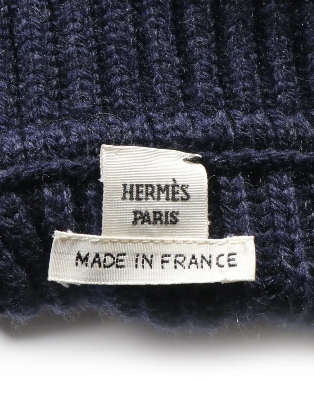 Pre-owned Hermes 2010s Les Rubans Du Cheval Sweater In Blue