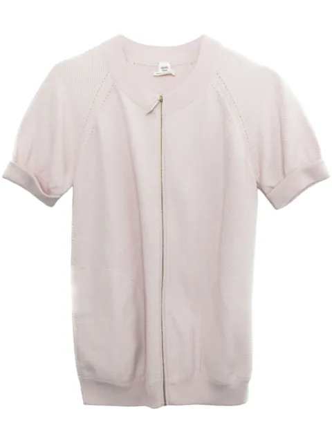 Hermès Pre-Owned top tejido manga corta 2010