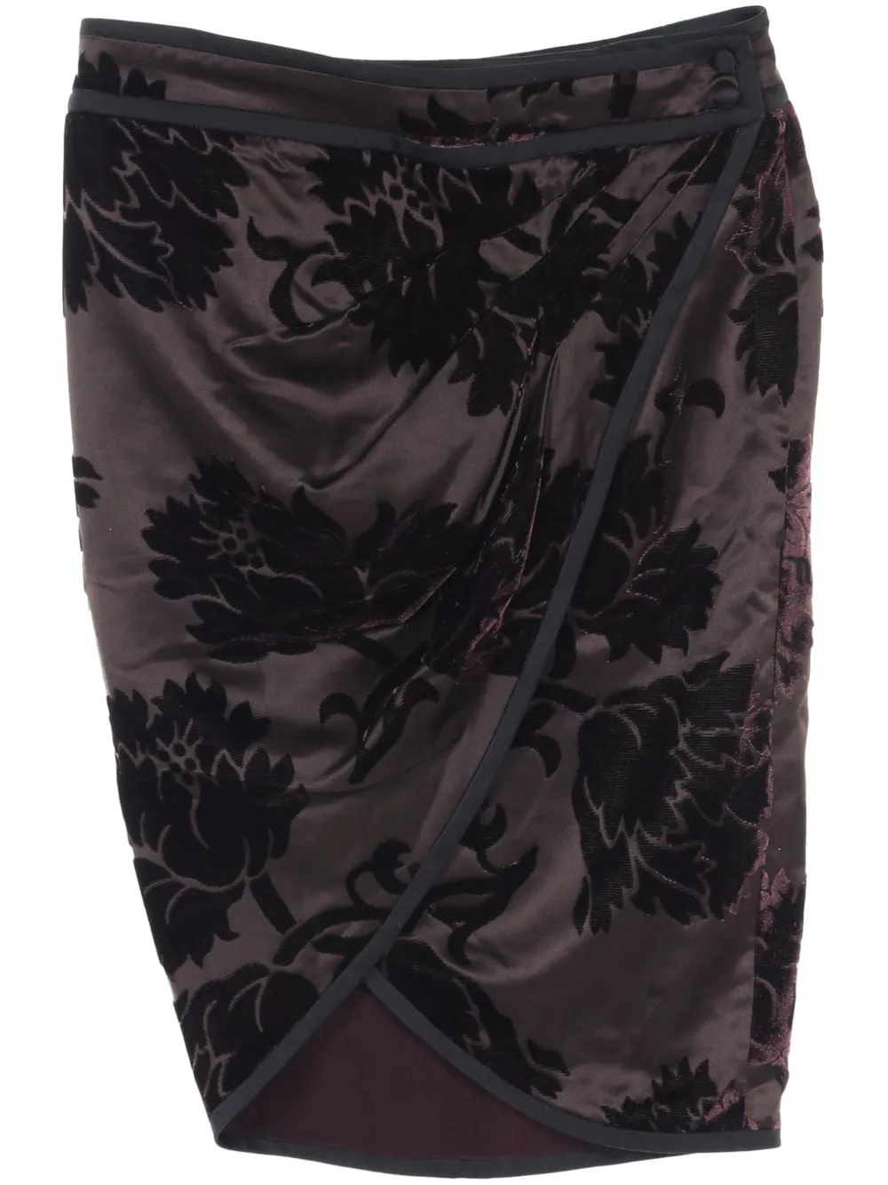 Gucci Pre-Owned Gonna a portafoglio anni 2000 | viola | Image 1