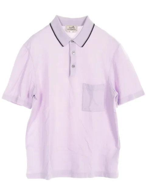 Hermès Pre-Owned 2000s cotton polo shirt
