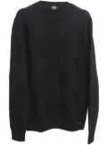 Fendi Pre-Owned 2010s FF-jacquard sweater - Black
