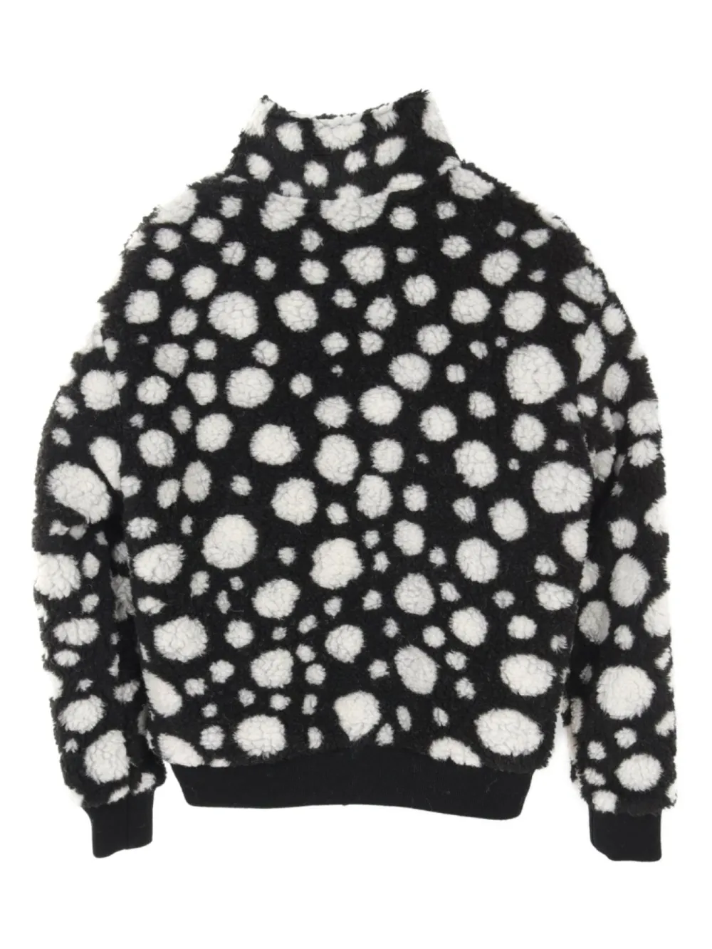 Louis Vuitton Pre-Owned x Yayoi Kusama 2010s Infinity Dots fleece jack - Zwart