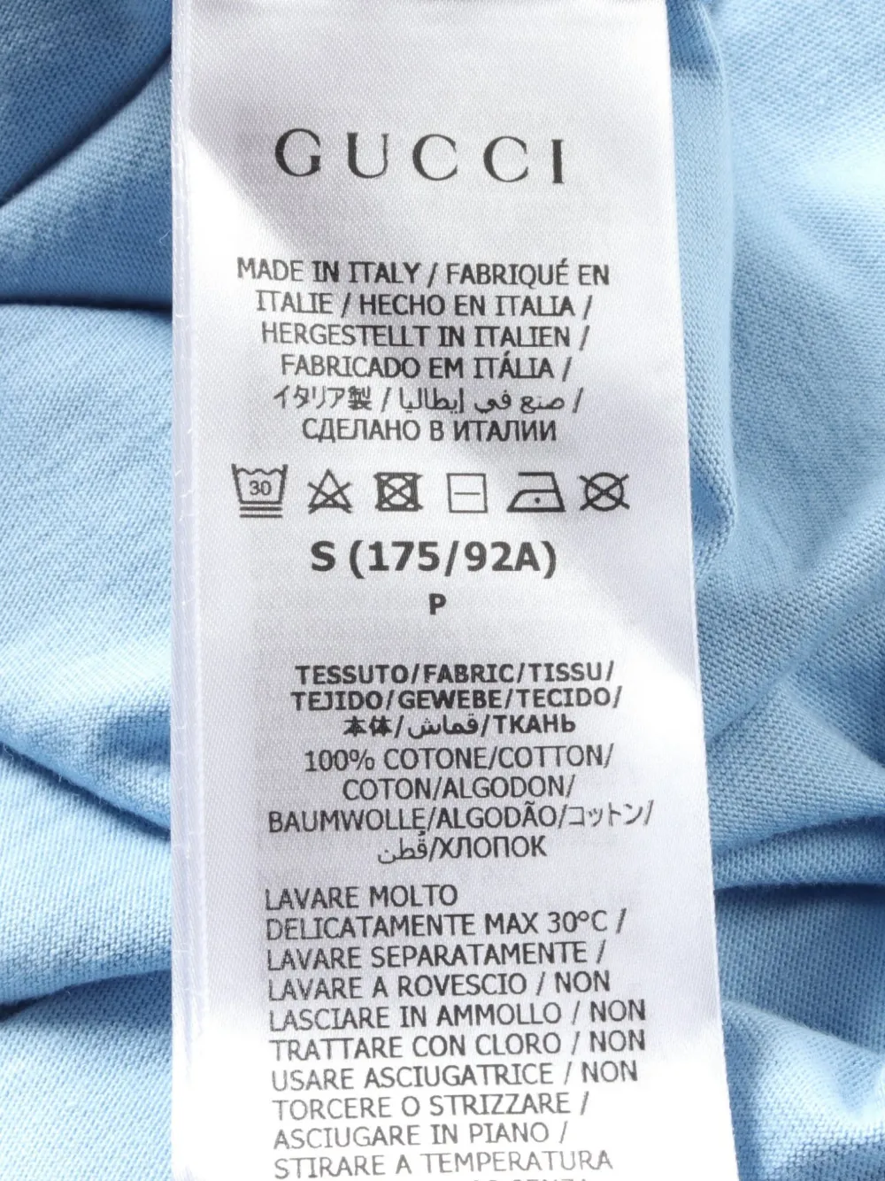 Gucci Pre-Owned x adidas 2010s T-shirt met logoprint Blauw