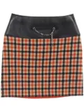 Hermès Pre-Owned 2010 cashmere-blend skirt - Neutrals