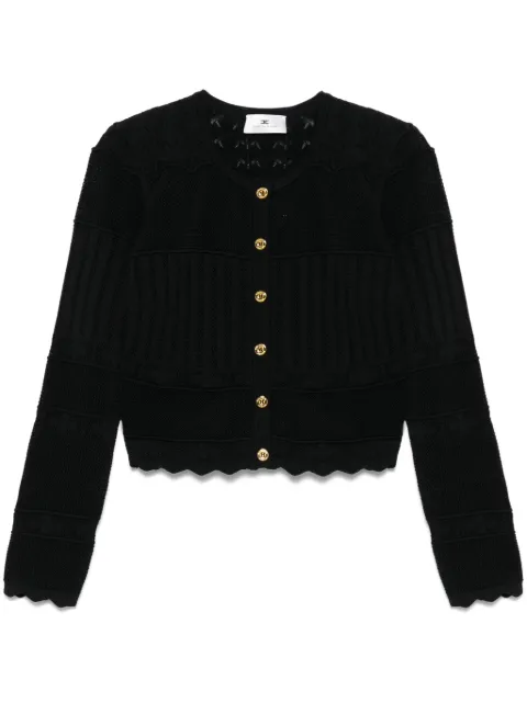 Elisabetta Franchi pointelle-knit cardigan