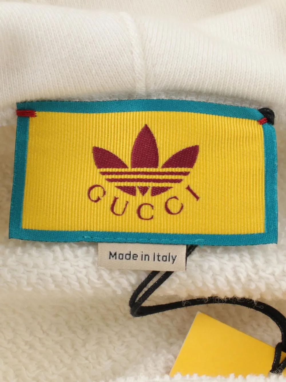 Gucci Pre-Owned x adidas Felpa crop con cappuccio anni 2010 | Top Pre-owned | Image 3
