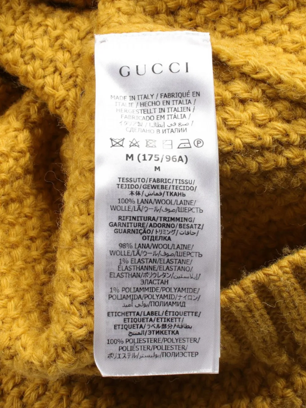 Gucci Pre-Owned Maglione in lana intrecciato anni '2010 | Image 6