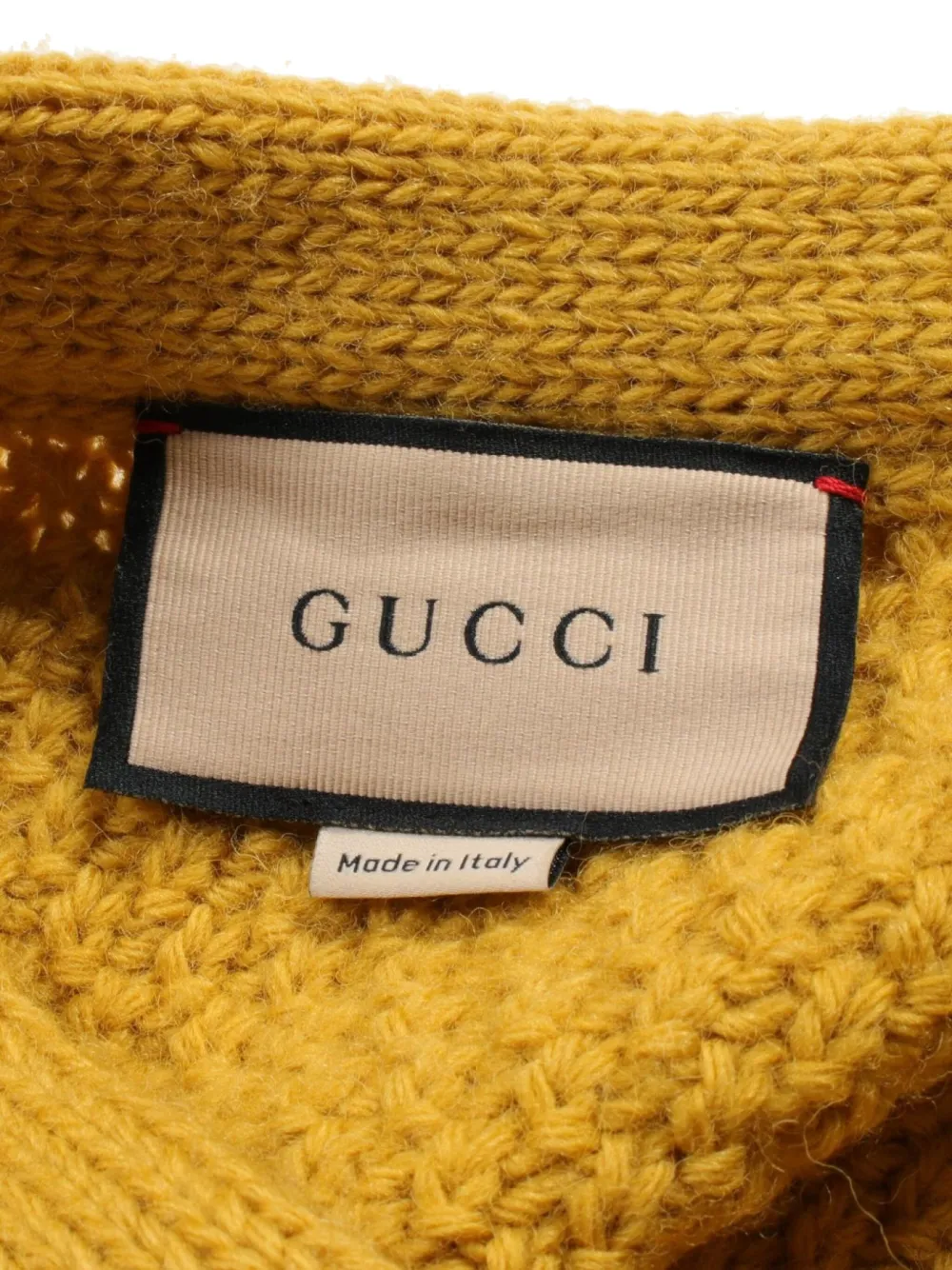 Gucci Pre-Owned Maglione in lana intrecciato anni '2010 | Top Pre-owned | Image 3