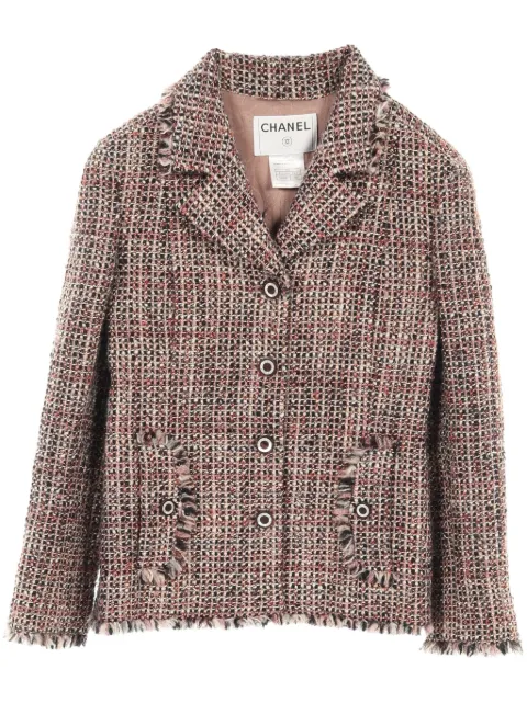 CHANEL Pre-Owned 2000s tweed jacket