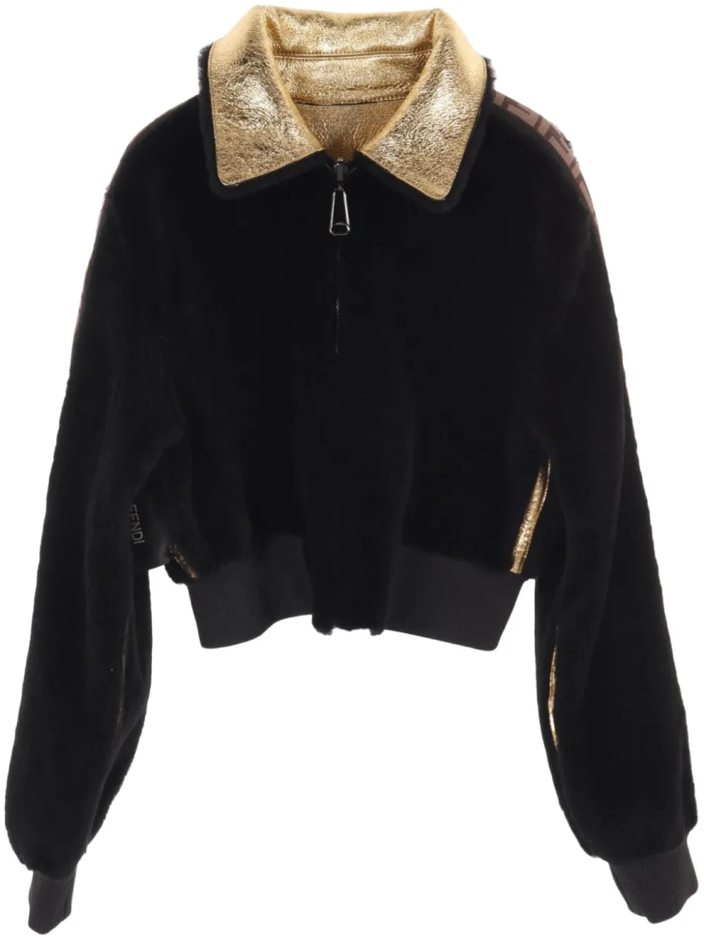 2010s reversible cropped jacket