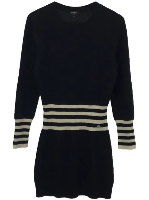 CHANEL Pre-Owned 1986-1988 cashmere dress