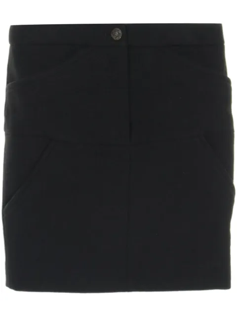 CHANEL Pre-Owned 1986-1988 wool skirt 