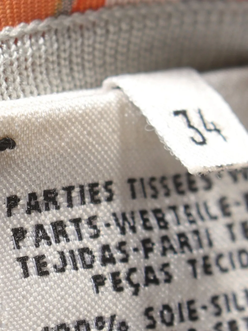 Pre-owned Hermes 2010s Twillaine Knit Dress In Grey