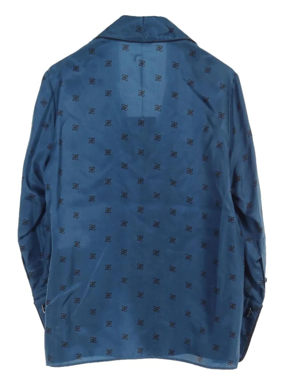 Fendi Pre-Owned 2010s logo-print shirt | Image 2