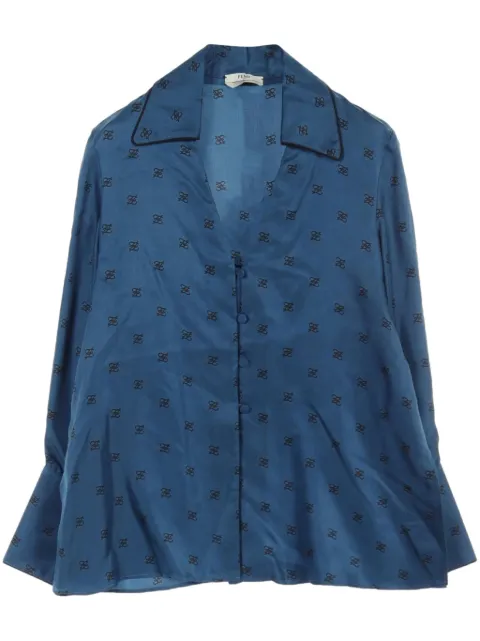 Fendi Pre-Owned 2010s logo-print shirt