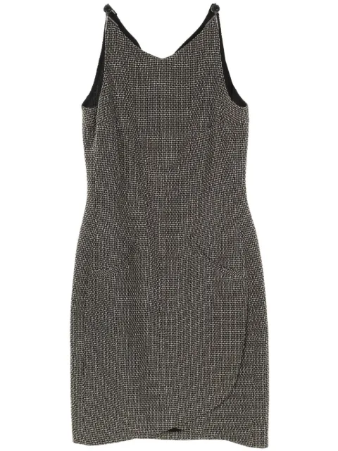 CHANEL Pre-Owned 1986-1988 tweed dress
