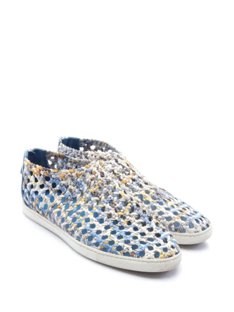 Hermès Pre-Owned 2010s knitted sneakers 