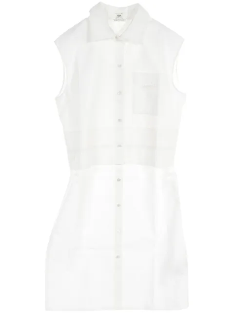 Hermès Pre-Owned vestido camisero de algodón 2010