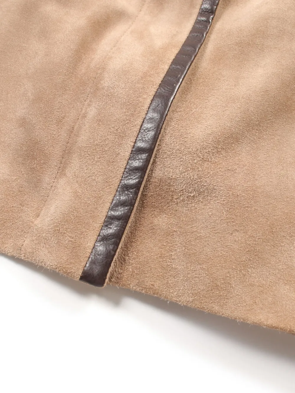 Gucci Pre-Owned Gonna midi in pelle scamosciata anni 2000 | Pre-owned | Image 4
