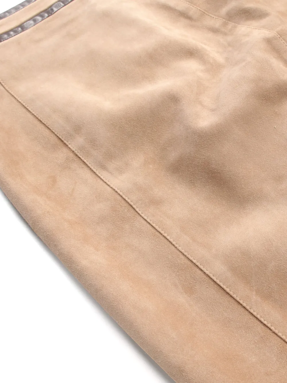 Gucci Pre-Owned Gonna midi in pelle scamosciata anni 2000 | Image 6
