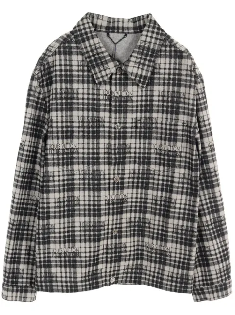Louis Vuitton Pre-Owned 2010s checked overshirt