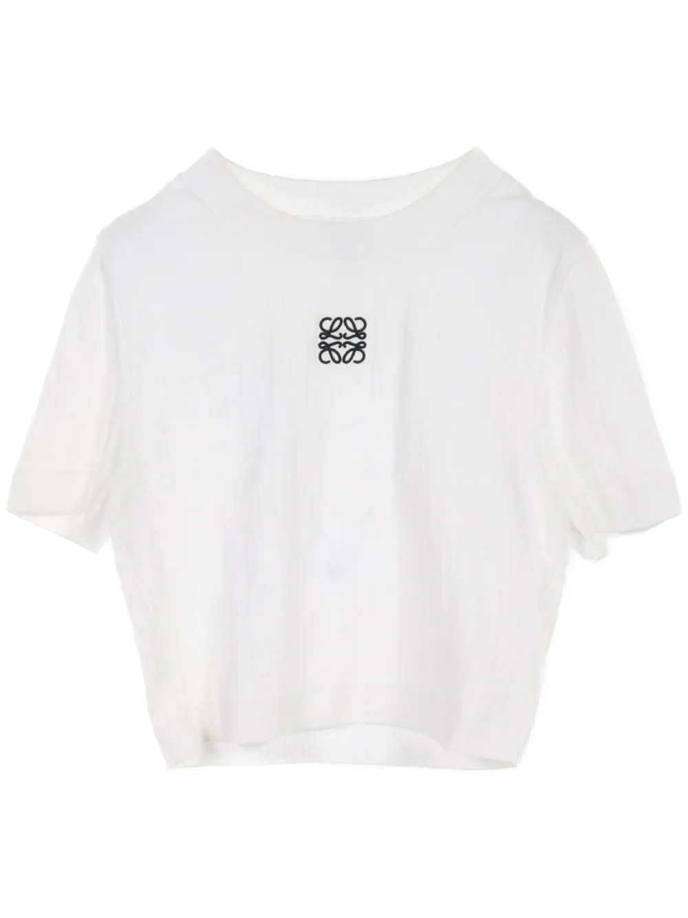 2000s Anagram-embroidered T-shirt