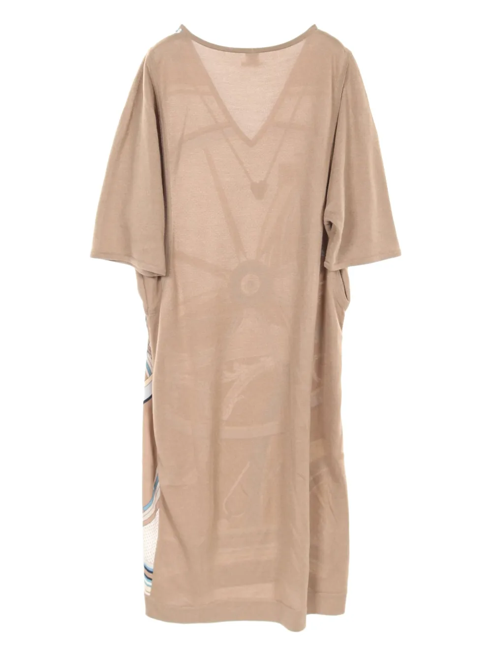 Hermès Pre-Owned 2000s Twillaine dress - Beige