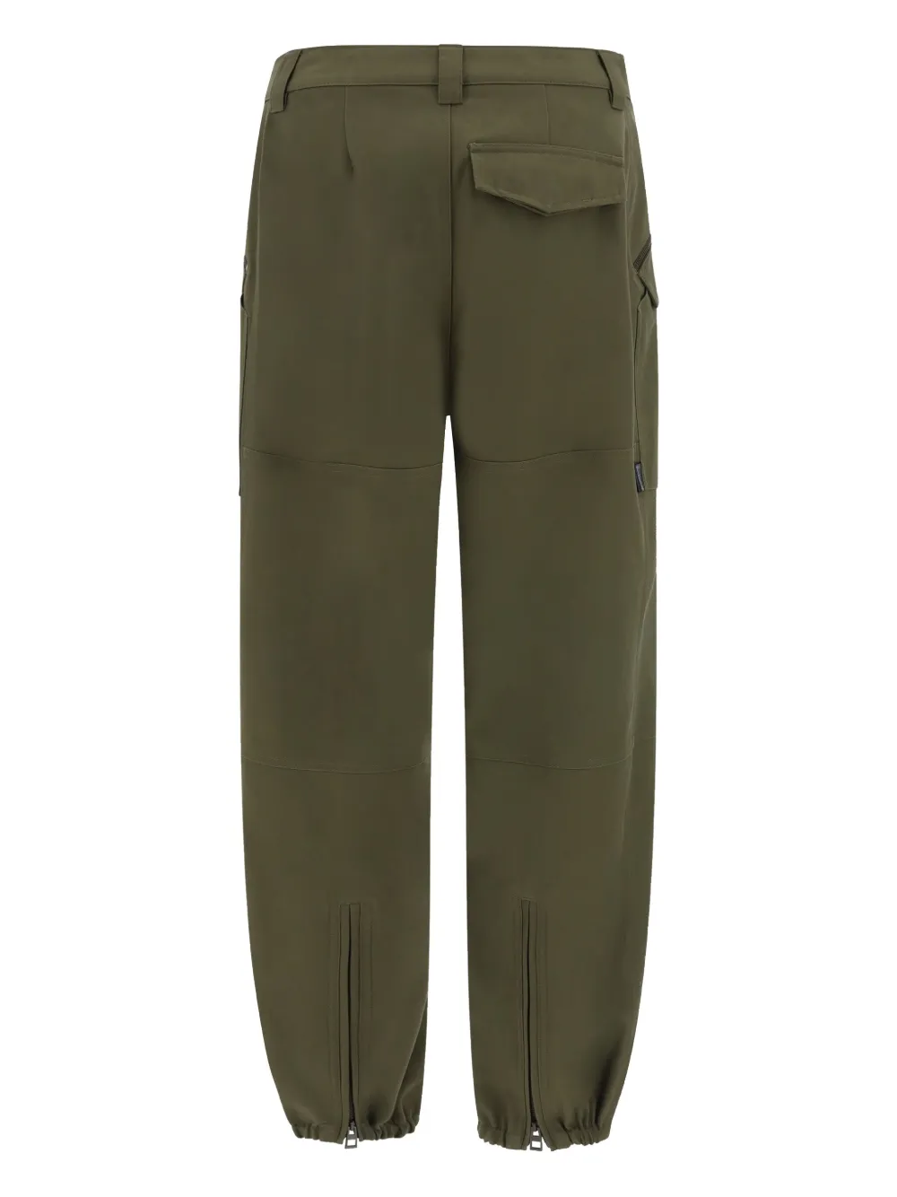 LOEWE gabardine cargo trousers - Groen