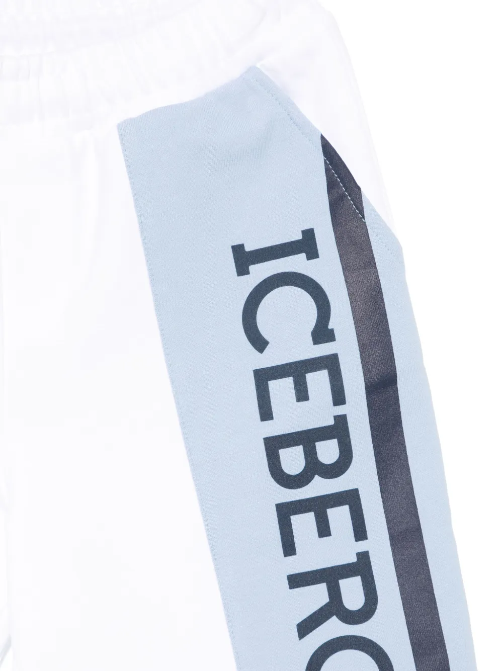 Iceberg Kids Shorts set met logoprint Blauw