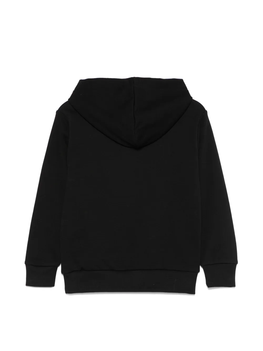 Iceberg Kids Hoodie met logoprint Zwart