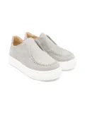 Andrea Montelpare suede loafers - Grey