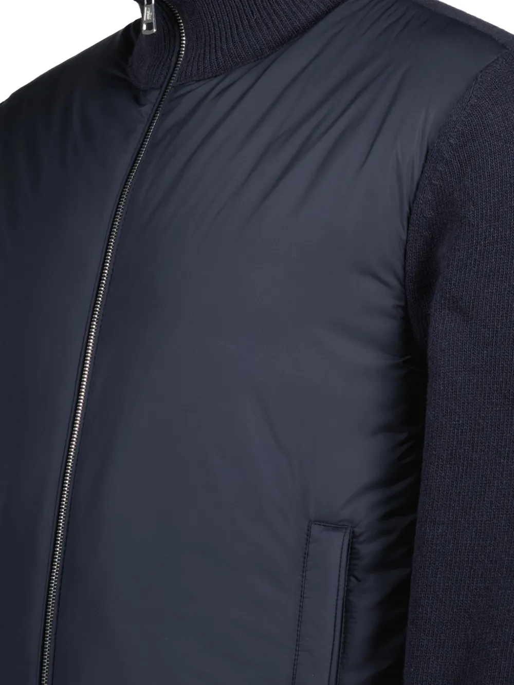 Moncler Gewatteerd jack met rits Blauw
