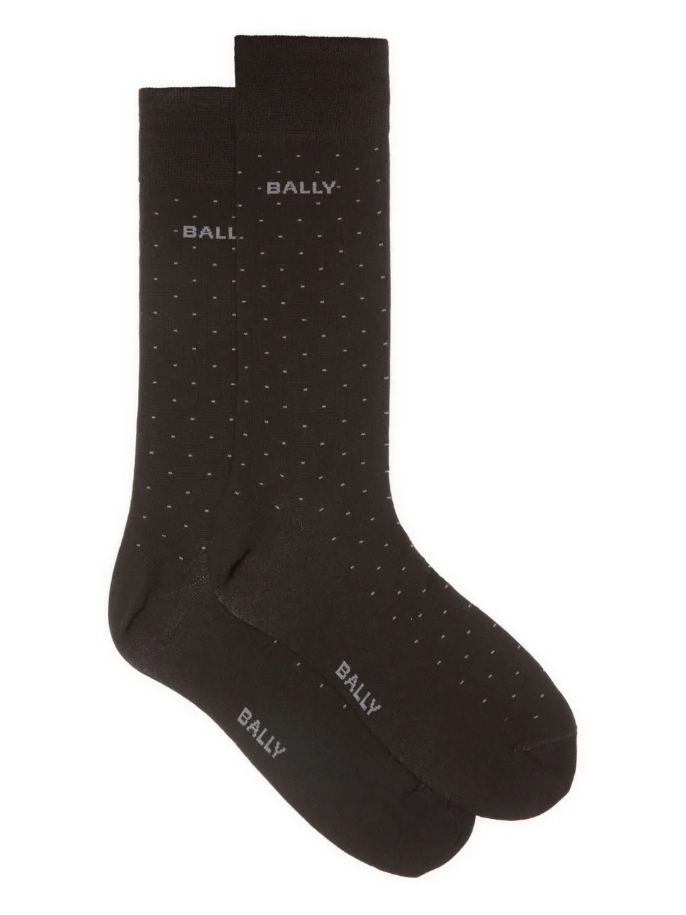 Bally - patterned-jacquard socks - men