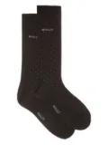 Bally patterned-jacquard socks - Black