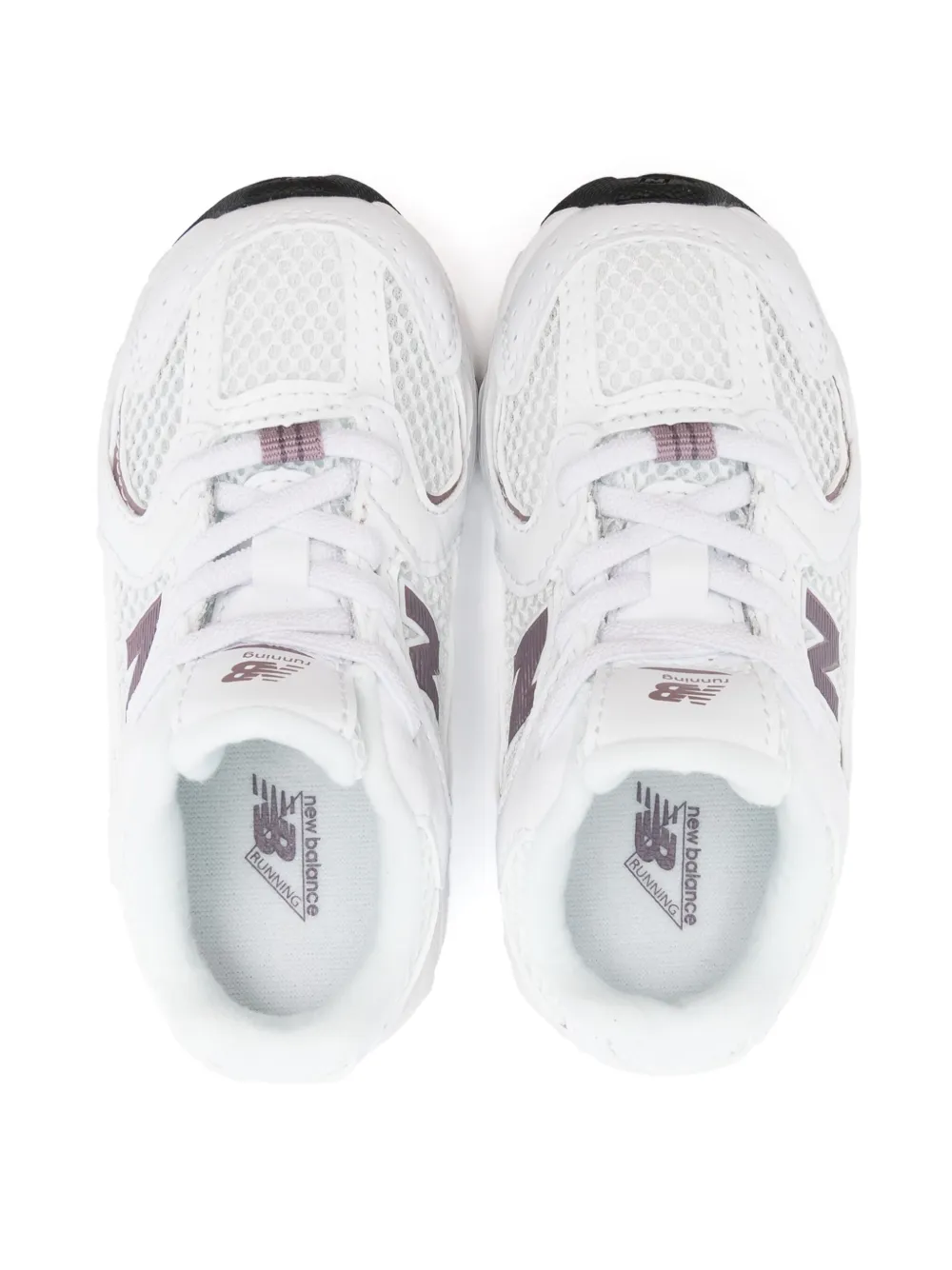 New Balance Kids 530 Bungee sneakers Wit