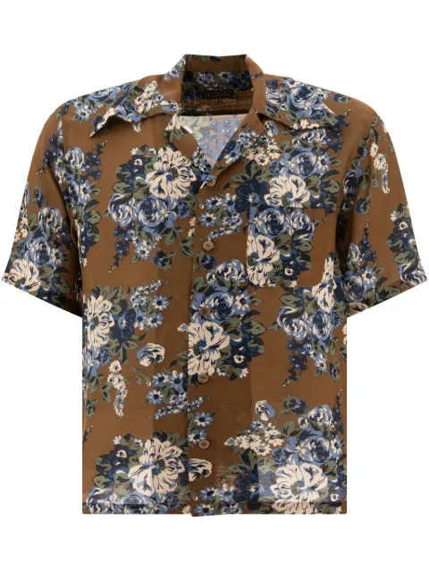 KAPITAL floral-print shirt