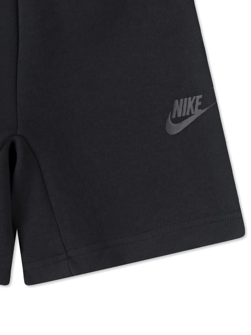 Nike Kids T-shirt en shorts set met logo Zwart