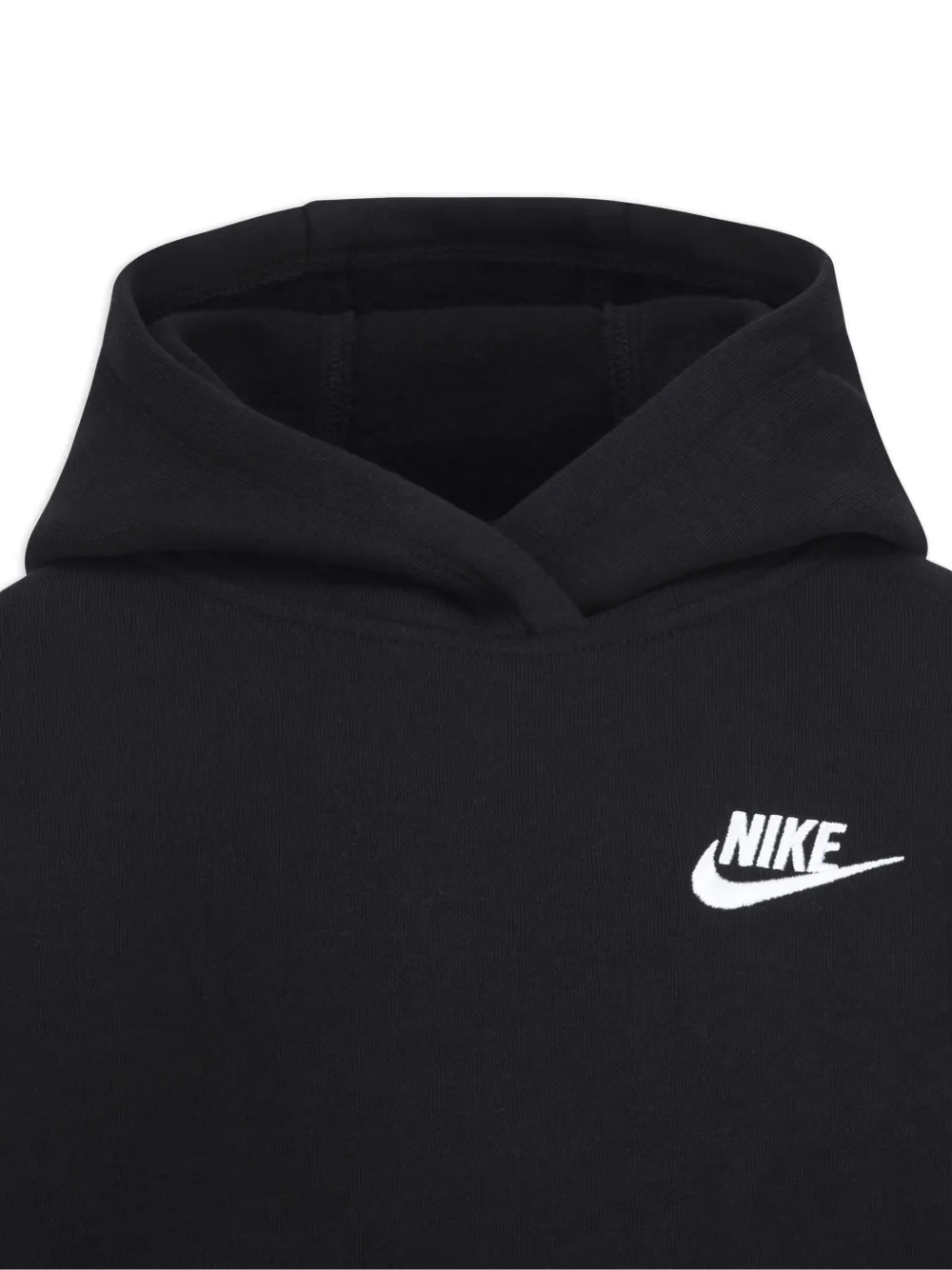 Nike Kids Hoodie met logo Zwart
