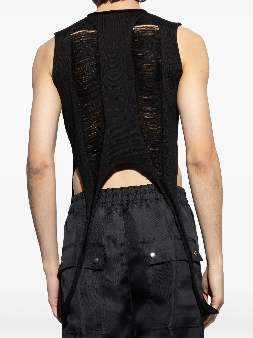 Rick Owens SL tanktop Zwart