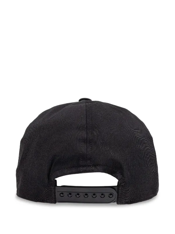 Rick Owens CLNTY ブラック キャップ Rick Owens Black Cunty Embroidered Baseball Cap Rick Owens