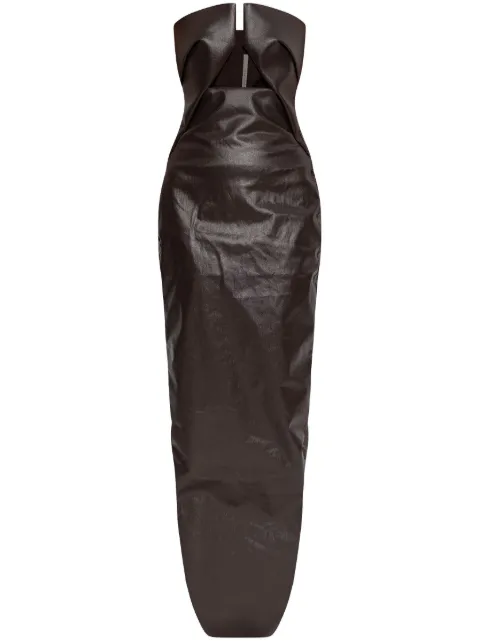 Rick Owens cut-out midi dress