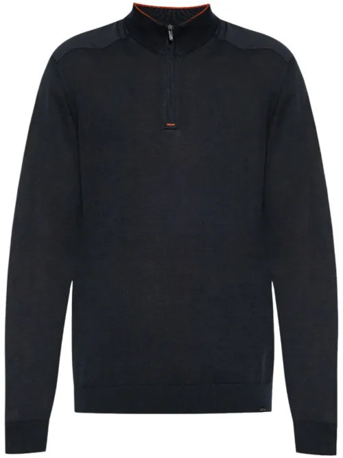 Paul & Shark pull en maille - Bleu - Paul & Shark - Modalova