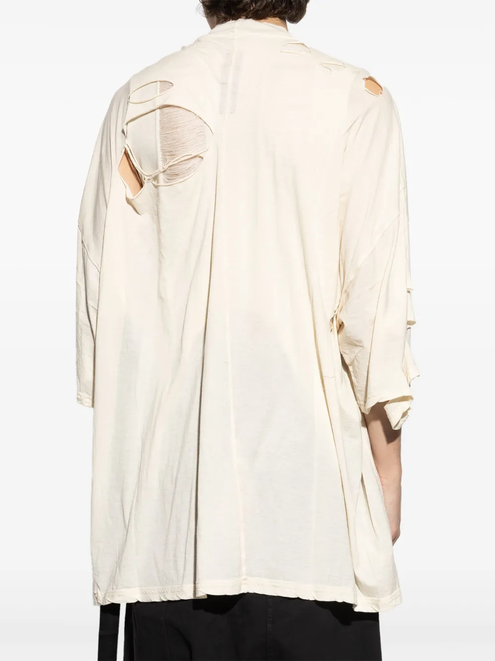 Rick Owens DRKSHDW Gerafeld T-shirt Beige
