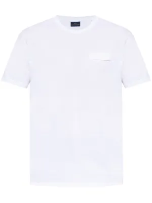 Tシャツ・カットソー PAUL  SHARK Men T Shirts C0P1239 10E WHITE PAUL&SHARK T-Shirt XXL: Classic White Style