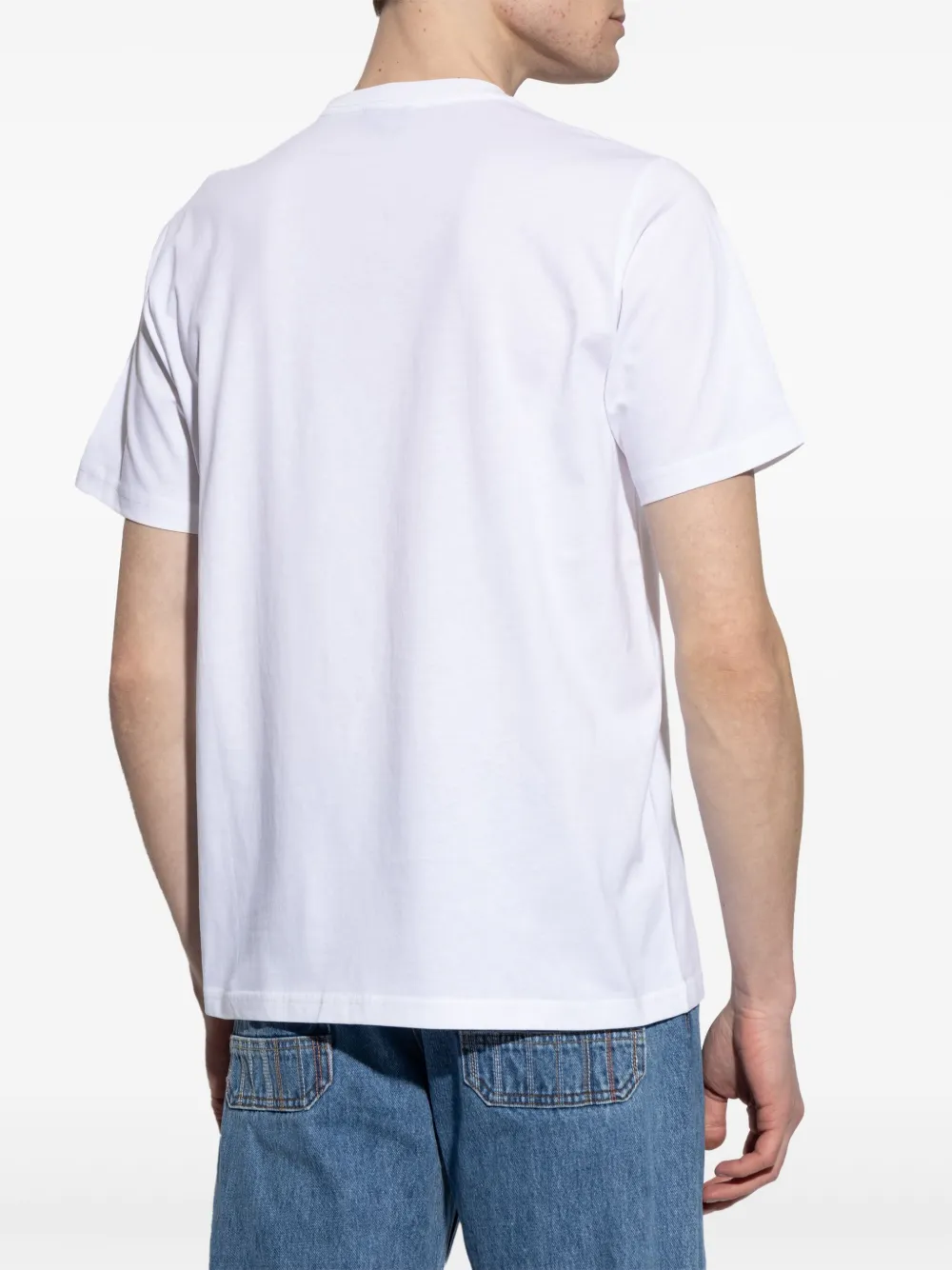 PS Paul Smith T-shirt met logoprint Wit