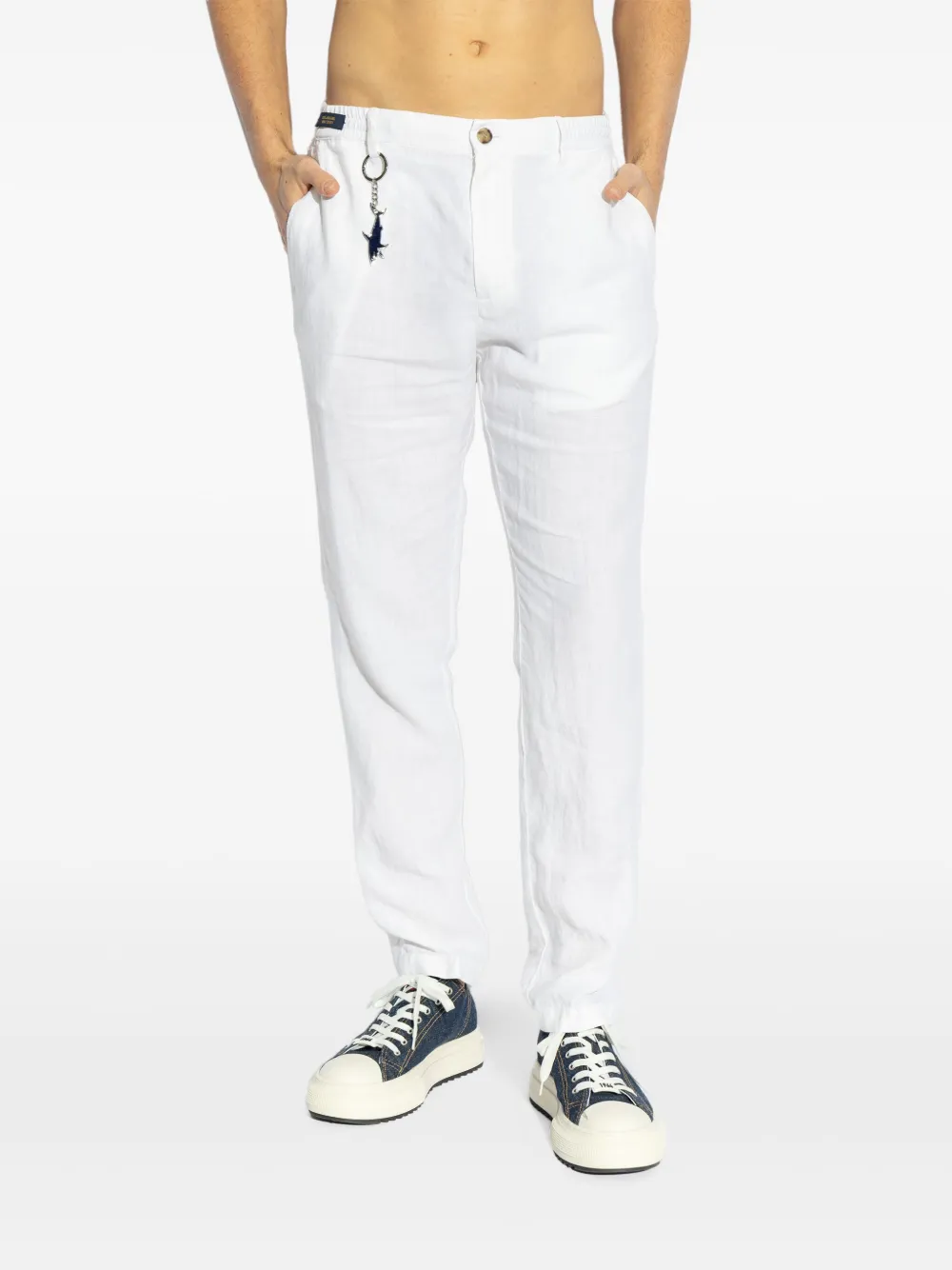 PAUL & SHARK LINEN TROUSERS