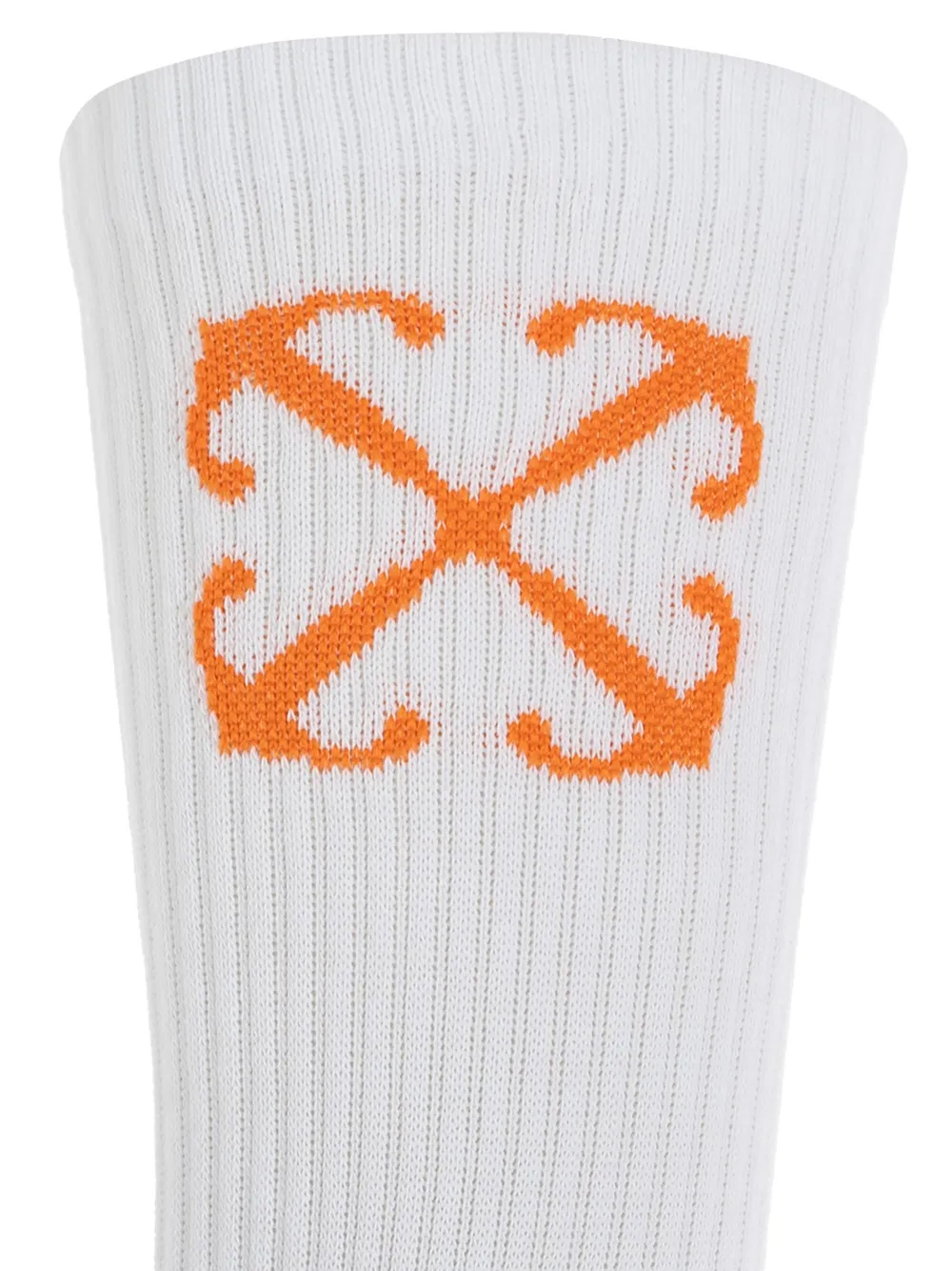 Off-White logo socks - Wit