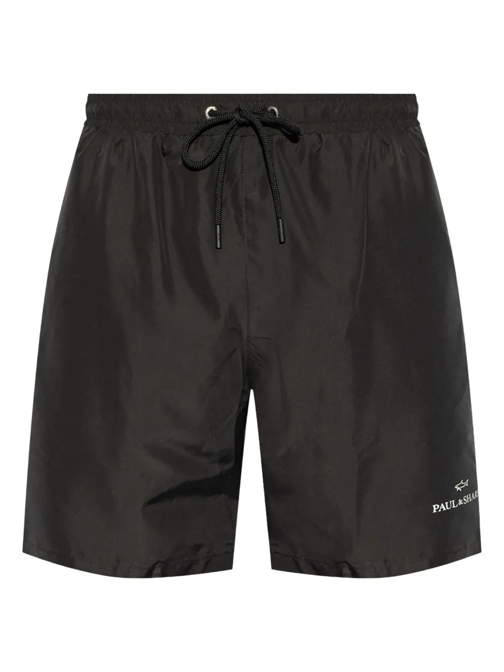 Paul & Shark shorts de playa con logo estampado | negro | Image 1