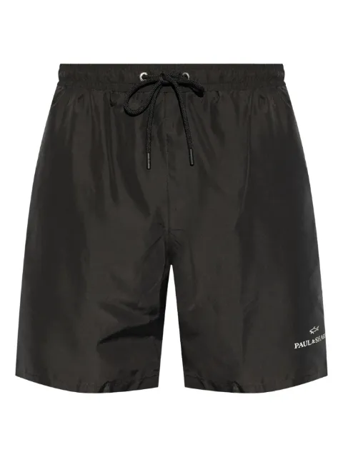 Paul & Shark shorts de playa con logo estampado